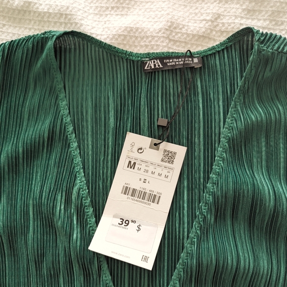 Zara peplum top - Picture 2 of 2